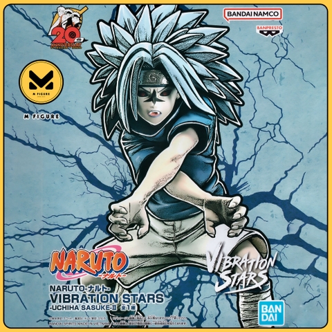 MÔ HÌNH Uchiha Sasuke - Naruto - Vibration Stars - II (Bandai Spirits) FIGURE CHÍNH HÃNG