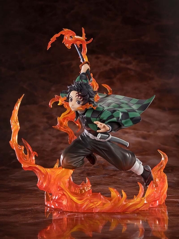 [Pre Order] MÔ HÌNH Kamado Tanjirou -  Kimetsu no Yaiba - Figuarts ZERO - Kyojuro Rengoku's Sword Guard Ver. (Bandai Spirits) FIGURE CHÍNH HÃNG