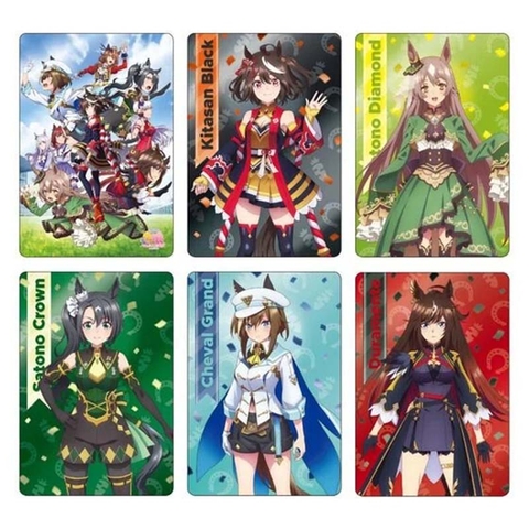 THẺ BÀI Uma Musume Pretty Derby Season 3 - TV Anime Metal Card Collection (Bandai) PACK CARD CHÍNH HÃNG