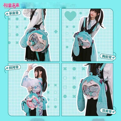 Túi Đeo Hatsune Miku Uwa Series Itabag Soft Smiling - Bông (BilibiliGoods) Plushie CHÍNH HÃNG