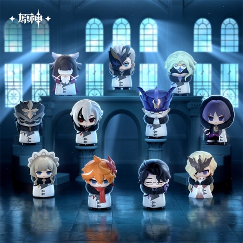 MÔ HÌNH Blind Box Fatui Harbingers Series Chibi Figure - Genshin Impact (MiHoYo & Hey! Dolls) FIGURE CHÍNH HÃNG