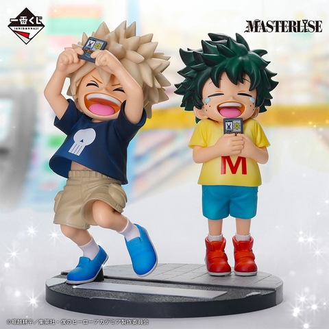 [Pre Order] MÔ HÌNH Bakugo Katsuki - Midoriya Izuku - Boku no Hero Academia - Ichiban Kuji - Ichiban Kuji Boku no Hero Academia - Tsuranaru Seisou - (D Prize) (7-Eleven, Bandai Spirits, Ito-Yokado) FIGURE CHÍNH HÃNG