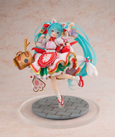MÔ HÌNH Hatsune Miku KDcolle Character Vocal Series 01 Lucky Miku ver. 1/7 Complete Figure(KADOKAWA) CHÍNH HÃNG