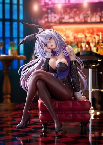 MÔ HÌNH AMAGASA TSUDURI She Laughs Shy...I Feel Ashamed Bunny Style Illustrated by Piromizu 1/7 Complete Figure(Plum) FIGURE CHÍNH HÃNG