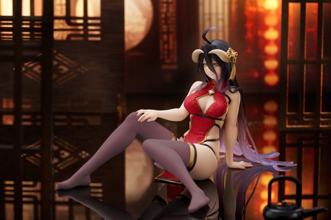 [Pre Order] MÔ HÌNH Albedo - Overlord - Desktop Cute - China Dress ver., Renewal (Taito) FIGURE CHÍNH HÃNG