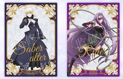 THẺ BÀI Fate Stay Night - Heaven's Feel - Trainding Cards Collection (Shining Soul) PACK CARD CHÍNH HÃNG