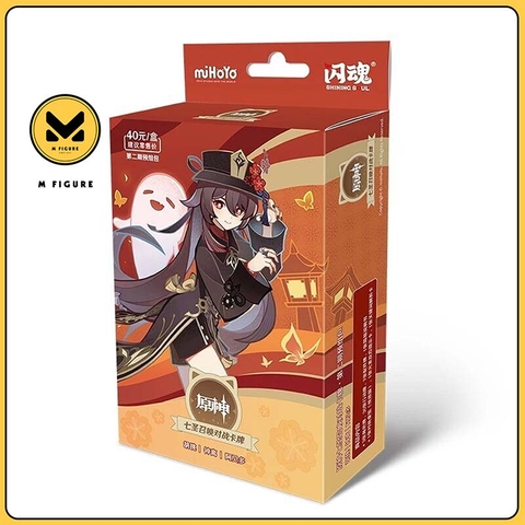 THẺ BÀI Genshin Impact - TCG Card Decks: Vol. 1 Hutao (Shining Soul) CARD CHÍNH HÃNG