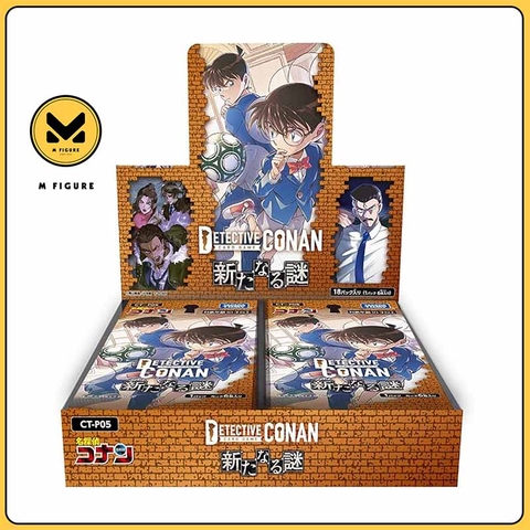 THẺ BÀI Detective Conan - A New Mystery [CT-P05] Booster Box ( Takara Tomy) PACK CARD CHÍNH HÃNG