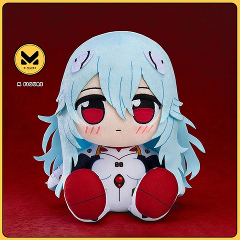 [PRE ORDER] Bông Ayanami Rei - Long Hair: White Plugsuit - Evangelion Shin Gekijouban - Kuripan Plushie (Good Smile Company) BÔNG CHÍNH HÃNG