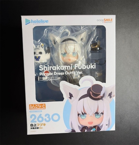 MÔ HÌNH Shirakami Fubuki - Parade Dress Outfit Ver -  Hololive - Nendoroid (#2630) (Good Smile Company) FIGURE CHÍNH HÃNG