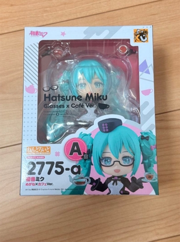 MÔ HÌNH  Hatsune Miku -  Vocaloid - Good Smile Kuji - Good Smile Kuji Hatsune Miku 2025 Autumn (A Prize) - Nendoroid - Glasses x Cafe Ver. (Good Smile Company) FIGURE CHÍNH HÃNG