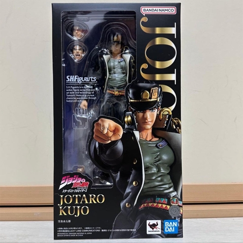 Mô Hình Kujo Jotaro - Jojo no Kimyou na Bouken Stardust Crusaders - S.H.Figuarts (Bandai Spirits) FIGURE CHÍNH HÃNG