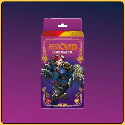 THẺ BÀI Liên Minh Huyền Thoại - Riftbound: Unleashed - Starter Deck Vi / Vex - League of Legends TCG/Card Game Chinese (Riot Games) CARD CHÍNH HÃNG