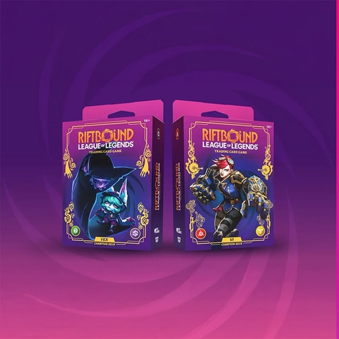 THẺ BÀI Liên Minh Huyền Thoại - Riftbound: Unleashed - Champion Deck - League of Legends TCG/Card Game (Riot Games) CARD CHÍNH HÃNG