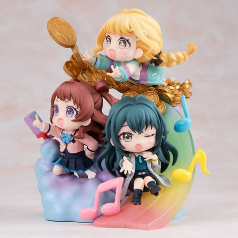 [PRE ORDER] MÔ HÌNH Fujita Kotone - Hanami Saki - Tsukimura Temari - Gakuen iDOLM@STER - FigUnity (MegaHouse) FIGURE CHÍNH HÃNG