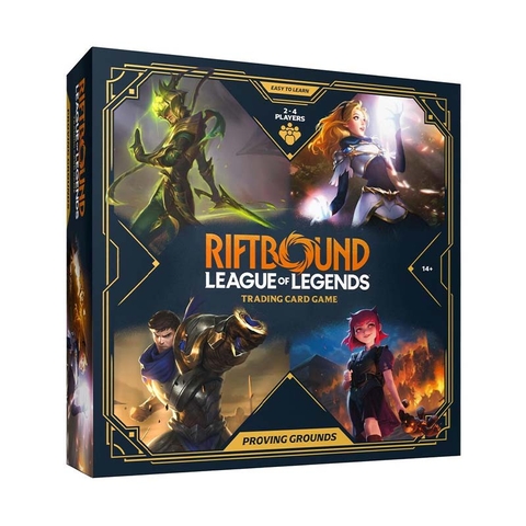 HỘP Riftbound League of Legends 2025 TCG - Set 1 - Origins - Box Set - Proving Grounds (Riot Games) BOX CARD CHÍNH HÃNG