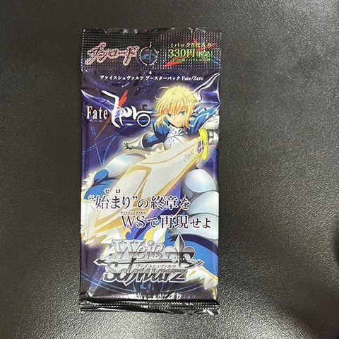 THẺ BÀI Fate/Zero - Weiss Schwarz - Booster Box (Bushiroad) PACK CARD CHÍNH HÃNG