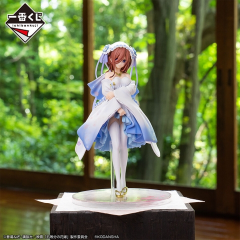 MÔ HÌNH Nakano Miku - Gotoubun no Hanayome - Ichiban Kuji ~Shiawase no Musubi~ ( Bandai ) MÔ HÌNH CHÍNH HÃNG