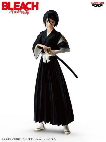 MÔ HÌNH Kuchiki Rukia - Bleach - Solid and Souls (Bandai Spirits) FIGURE CHÍNH HÃNG