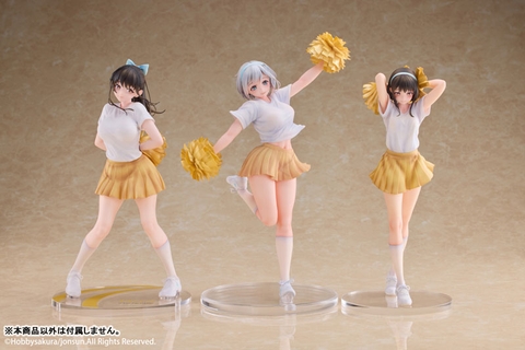 MÔ HÌNH Cheerleader Riku illustration by jonsun 1/6 Complete Figure(Hobby sakura) FIGURE CHÍNH HÃNG