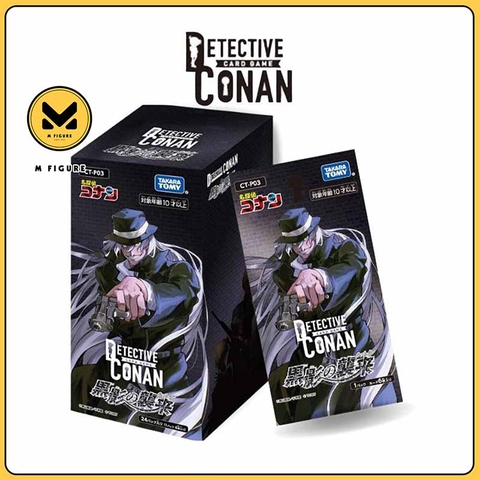 THẺ BÀI Detective Conan - The Black Shadow’s Cut In [CT-P03] Booster Box ( Takara Tomy) PACK CARD CHÍNH HÃNG