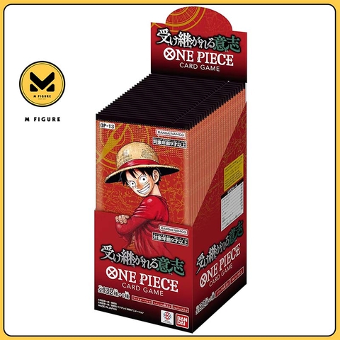THẺ BÀI One Piece Card Game - OP13 - CARRYING ON HIS WILL - Booster Box (BANDAI) PACK CARD CHÍNH HÃNG
