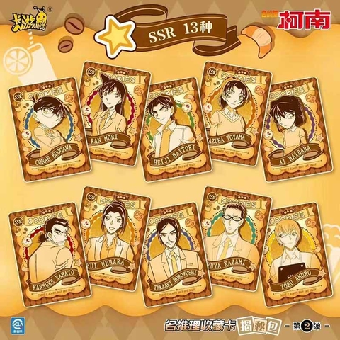 THẺ BÀI Detective Conan Vol. 2- Cards Collection (Kayou) PACK CARD CHÍNH HÃNG