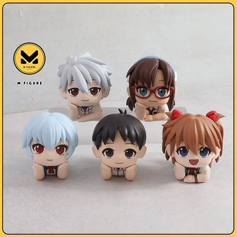 [PRE ORDER] Blind Box Rebuild of Evangelion - Rirakoro Mascot Figure Collection, 5 Piece Box ( Movic )Plushie CHÍNH HÃNG