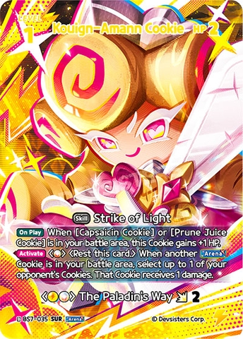 THẺ BÀI CookieRun: Braverse Trading Card Game – Arena of Glory (Crème Knights) PACK CARD CHÍNH HÃNG
