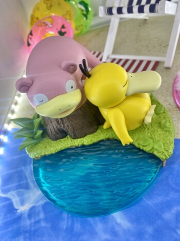 MÔ HÌNH Koduck & Yadon - Pokemon - Kutsurogi Time (Bandai Spirits) FIGURE CHÍNH HÃNG