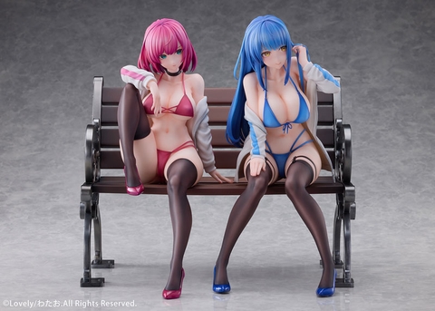 MÔ HÌNH Mari & Eri Illustrated by Watao 1/4 Complete Figure(Lovely) FIGURE CHÍNH HÃNG