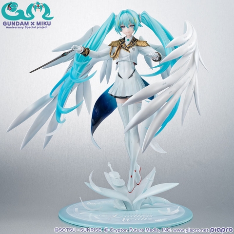 [PRE ORDER] MÔ HÌNH Lucrea Mobile Suit Gundam 45th Anniversary x Hatsune Miku Hatsune Miku x Wing Gundam Zero EW Complete Figure(MegaHouse) FIGURE CHÍNH HÃNG