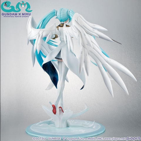 [PRE ORDER] MÔ HÌNH Lucrea Mobile Suit Gundam 45th Anniversary x Hatsune Miku Hatsune Miku x Wing Gundam Zero EW Complete Figure(MegaHouse) FIGURE CHÍNH HÃNG
