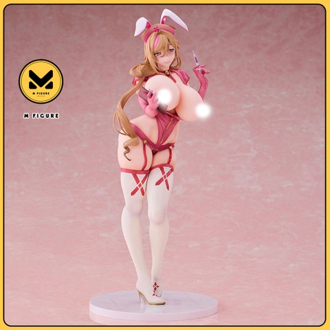 MÔ HÌNH Original - Creator's Collection - Nadeshiko - 1/6 - Hush-hush Clinic Ver. (Native, Pink Cat) FIGURE CHÍNH HÃNG