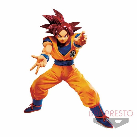 MÔ HÌNH Son Goku SSJ God - Dragon Ball Super - Maximatic (V) (Bandai Spirits) FIGURE CHÍNH HÃNG