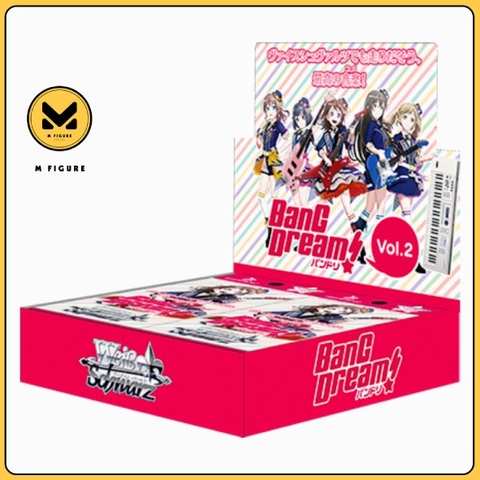 THẺ BÀI Weiss Schwarz Booster Box Bang Dream! Vol. 2 (Bushiroad) PACK CARD CHÍNH HÃNG