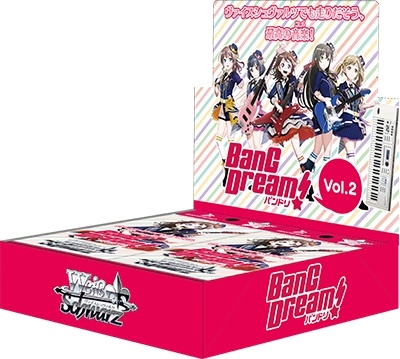 THẺ BÀI Weiss Schwarz Booster Box Bang Dream! Vol. 2 (Bushiroad) PACK CARD CHÍNH HÃNG