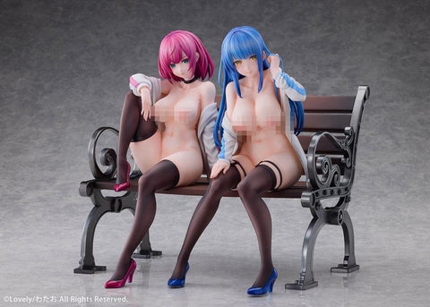 MÔ HÌNH Mari & Eri Illustrated by Watao 1/4 Complete Figure(Lovely) FIGURE CHÍNH HÃNG