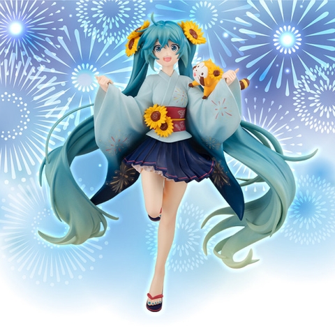 MÔ HÌNH Hatsune Miku - Vocaloid - Araiguma Rascal - Special Figure - Summer Festival (FuRyu) FIGURE CHÍNH HÃNG