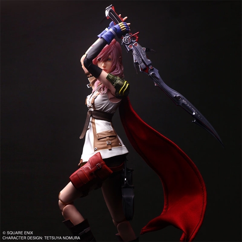 [Pre Order] MÔ HÌNH Final Fantasy XIII PLAY ARTS SHIN Lightning(Square Enix) FIGURE CHÍNH HÃNG