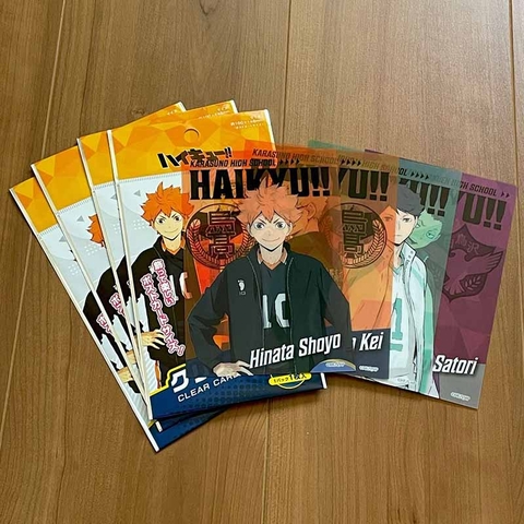 THẺ BÀI HaiKyuu!! Clear Card - Haikyuu!! (MOVIC) BOX PACK CARD CHÍNH HÃNG