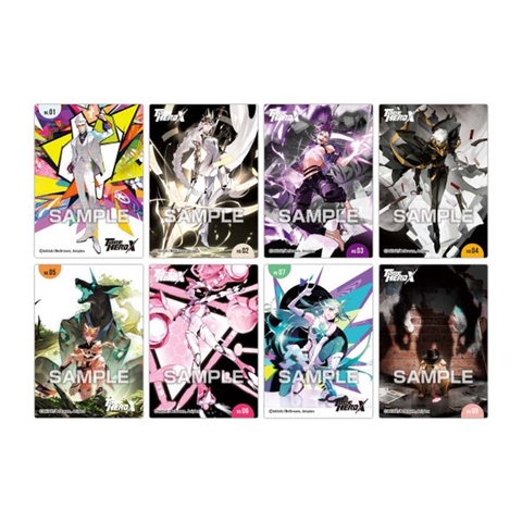 THẺ BÀI To Be Hero X - Clear Card Collection Gum - Trading Card (Ensky) PACK CARD CHÍNH HÃNG