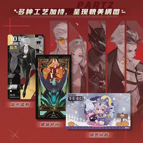 THẺ BÀI To Be Hero X - Card Acrylic Collection - Trading Card (CardFun) PACK CARD CHÍNH HÃNG