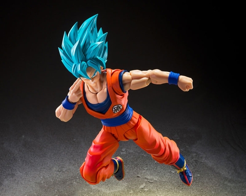 [Pre Order] Mô Hình Son Goku SSGSS - Blue Power Transcending Limits - Dragon Ball Super - S.H.Figuarts (Bandai Spirits) FIGURE CHÍNH HÃNG