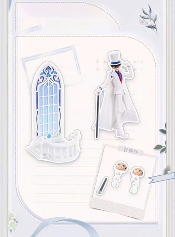 Mô Hình Kuroba Kaito -  Meitantei Conan White Dress - Fantastics Series Action Figure (Blokees) FIGURE CHÍNH HÃNG