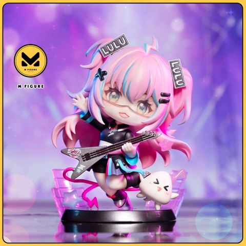 MÔ HÌNH Virtual YouTuber - LuLu Chibi Figure (Qing Cang Studio) FIGURE CHÍNH HÃNG