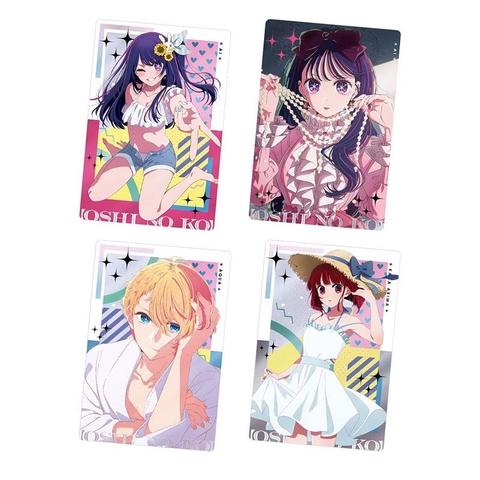 THẺ BÀI Shokugan: Oshi No Ko - Card Wafer Vol.02 (Bandai) PACK CARD CHÍNH HÃNG