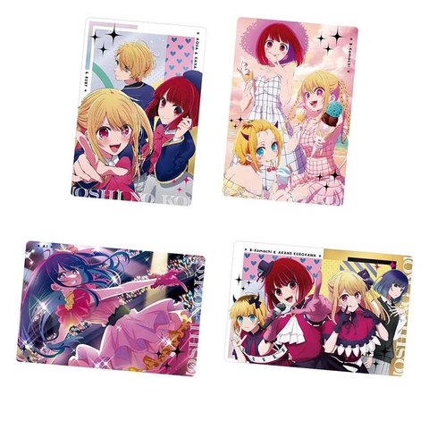 THẺ BÀI Shokugan: Oshi No Ko - Card Wafer Vol.02 (Bandai) PACK CARD CHÍNH HÃNG