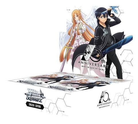 THẺ BÀI Weiss Schwarz Booster Box Sword Art Online 10th Anniversary (Bushiroad) PACK CARD CHÍNH HÃNG