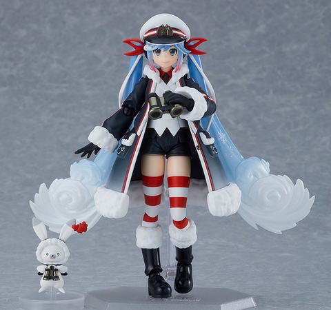 MÔ HÌNH Hatsune Miku - Rabbit Yukine - Vocaloid - Figma (#EX-066) - Snow, Grand Voyage Ver. (Max Factory) ACTION FIGURE CHÍNH HÃNG